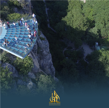 شرفة وادي إينجه كايا الزجاجية استقبلت 25 ألف زائر خلال عطلة العيد