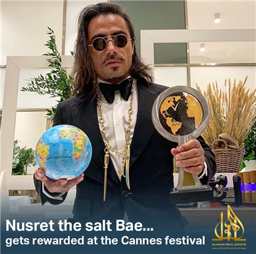 الشيف التركي نصرت.. يحصل على جائزة من مهرجان كان السينمائي