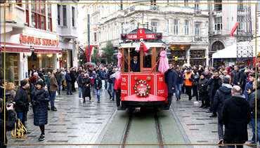 شارع الاستقلال في اسطنبول 