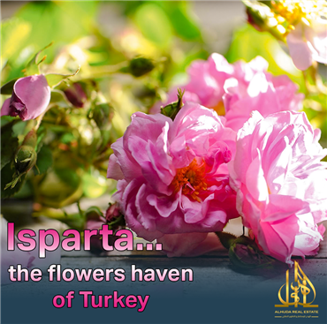 اسبرطة التركية جنة الورود في العالم